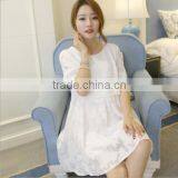 Zm51276a Low MOQ 5pcs Pregnant Clothes Maternity Cotton Dress thumbnail-4