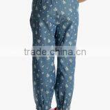 2016 New Pants Design for Girl Latest Style Printed Girl Pants thumbnail-4