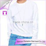 Wholesale made in china pima cotton blank white hoodies