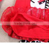 Wholesale Children Boutique Clothing/ Latest Fashion Baby Girls Ruffle Christmas Clothes thumbnail-5