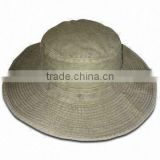 High Quality Cheap Cotton Bucket Hat with Wide Brim