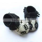 Canvas Moccasins Leather Baby Shoes thumbnail-2