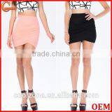 Comfortable Fit High Waist Wrap Front Mini Skirt Perfect Sexy Mini Skirts thumbnail-1