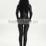 2015 Walsoninstyles SEXY FANCY DRESS CATWOMAN LEATHER LOOK CATWOMAN CATSUIT thumbnail-2
