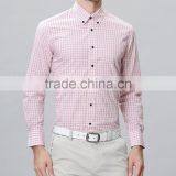 New Design Men Casual Shirts Fancy Plaid Design Wholesale Clothing thumbnail-4