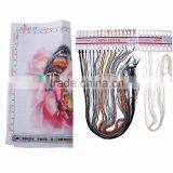 Hot Sell Chinese Colorful Square Anime Bird Cross Stitch Pattern Kit thumbnail-2