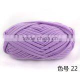 Hot Sell Chinese 100% Polyester Fancy Yarn for Hand Knitting Bag and Hat thumbnail-6
