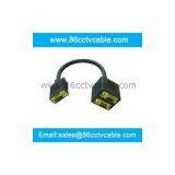 VGA Male To 2 VGA Female Y Splitter Adapter Cable thumbnail-1