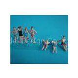 Color Swimming Figure in Scale 1:200 for Architectural Model Buildings