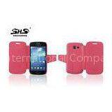 Samsung I699 Leather Cell Phone Cases Customized Girls Pink Mobile Phone Shells thumbnail-1