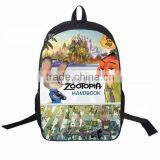 (Best Gift)New Movie Zootopia Fashion Schoolbag for Children Factory Direct Sale Wholesale Cartoon Kids Backpack thumbnail-5