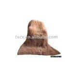 Real Blue Fox Fur Knitted Blanket thumbnail-1