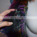 SJ005 Sexy America Tassels Rabbit Knitting Vest With Raccoon Fur thumbnail-6