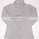 Breathable Lace Star Embroider Turtleneck Long Sleeve Kids Shirt thumbnail-6