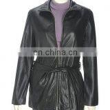 Ladies' Leather Coats ( L J - 005 ) thumbnail-1