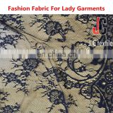 2016 NEW P/D DYEING 100% NYLON HIGH QUALITY LACE SOFT FABRIC