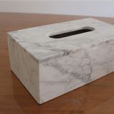 Carrara White Marble Bathroom Paper Holders Marble Tissue Box