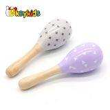 Hottest Funny Classical Shaker Wooden Musical Maracas Toy for Toddler W07I136 thumbnail-1