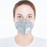 95% Filtration Efficiency Disposable Nonwoven Valved Folding Dust Mask FFP2 With Activated Carbon thumbnail-2