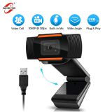 Webcam HD Camera 1080P with Microphone for Streaming Recording PC USB Webcam for Video Conferencing
