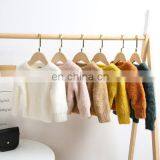 Solid Children's Winter Wear New Pullover Sweater 1-3-year-old Baby Warm Top Sweater thumbnail-1