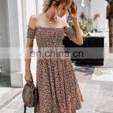 Original Design Women's Explosion Models Stand-alone Small Floral Dress 2020 Summer Factory Direct Sales thumbnail-4