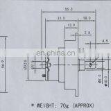 12V DC Geared Motor With Gear Reduction JS50 thumbnail-4