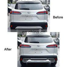 Newest Car Accessories Abs Plastic Front Rear Car Bumper Body Kit for Toyota Corolla Cross 2020 2021 thumbnail-3