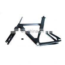 Modify Luxury Matt Black Carbon Fiber Track Bicycle Frame Bike Frameset With Stem for BSA thumbnail-5