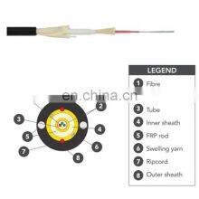 FTTH France Double Sheath Indoor/Outdoor 4.6mm 6mm 500m G657A2 Fiber Optical Drop Cable 1fo Fiber Optic Cable thumbnail-1