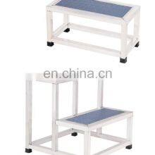 Hot Selling Medical Stainless Steel Single and Double Layer Foot Step Stool for Operating Room thumbnail-3