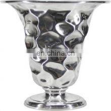 Large Hammered Flower Vase thumbnail-1