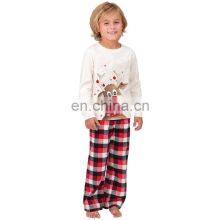 Wholesale Custom Print Adult Children Cotton Couple Women Pants Family Christmas Pajamas Sets thumbnail-2