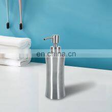 European Style High Quality Stainless Steel 304 Soap Dispenser Shampoo Lotion Bottle Metal Slim Soap Dispenser