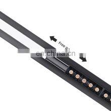 HUAYI Fashion Simple Design Shop Magnetic Rail Installation 10w 20w 30w 40w 16w LED Track Light thumbnail-5