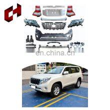 CH Wholesale Auto Parts Front Bumper Engine Cover Hood Spoiler Rear Through Lamp Body Kit For Toyota Prado 2010-13 To 2014 thumbnail-1