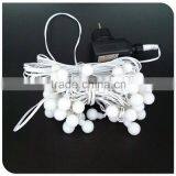 50 Led Multicolor Christmas Light With Frosted Ball Decaration White Wire Tree Light Factory Wholesale thumbnail-2