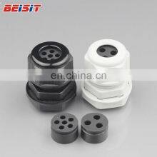 PG Type Nylon Plastic Multi Hole Cable Gland Connector With IP68 Certification thumbnail-2