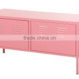 (DL-TV1) KD 0.6 mm Modern White or Red Steel Furniture/Storage Cabinet/TV Cabinet thumbnail-4