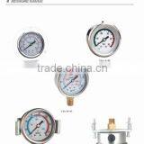 YJA-A-04 oil pressure gauge,oil filled