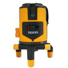 5 Line Green Beam Laser Level Rechargeable Self-Leveling Construction Tool With Adjustable Platform for Wall Ceiling Work thumbnail-5