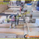 wood sawdust block making machine , solid wooden pallet block hot press extruding machine