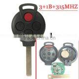 Best Quality 4 Button Smart Card Key With 315MHZ FOR BENZ thumbnail-1