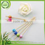 2016 Unique Style Best Quality Decorative Fruit Bamboo Food Picks thumbnail-6