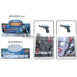 2012 hot sell b/o infrared Shooting gun with clothes with photoinduction with music