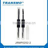 Double-end Plastic Translucent Clear Mascara Tube With Brush Applicator thumbnail-1