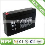 6v7ah Rechargeable Battery NPP AGM Battery for Solar thumbnail-1