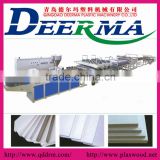 PVC hard surface foam sheet making machine with high quality low price and good performance