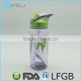 700ml Plastic Straw Drinking Bottle With Silicone Nozzle thumbnail-1