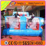 Resident District Use Fun Inflatable Bungee Run Game